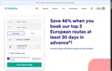Trainline coupon verification screenshot