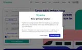 Trainline coupon verification screenshot