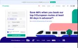 Trainline coupon verification screenshot