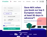 Trainline coupon verification screenshot
