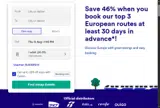 Trainline coupon verification screenshot