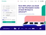 Trainline coupon verification screenshot