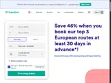 Trainline coupon verification screenshot