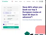 Trainline coupon verification screenshot
