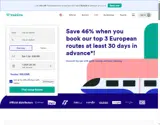 Trainline coupon verification screenshot