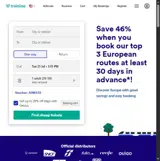 Trainline coupon verification screenshot
