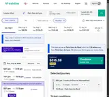 Trainline coupon verification screenshot