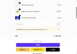 ALIGNMENT coupon verification screenshot