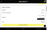 WELCOME25 coupon verification screenshot