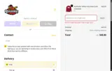 WELCOME10! coupon verification screenshot