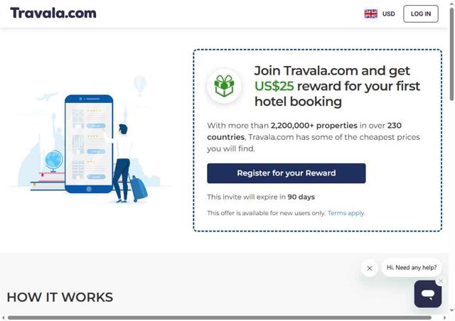 Travala.com checkout page showing Travala.com discount code box | Screenshot taken by SimplyCodes community member on Aug 12, 2025