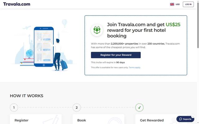 Travala.com checkout page showing Travala.com discount code box | Screenshot taken by SimplyCodes community member on Jul 14, 2025