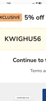 KWIGHU56 coupon verification screenshot