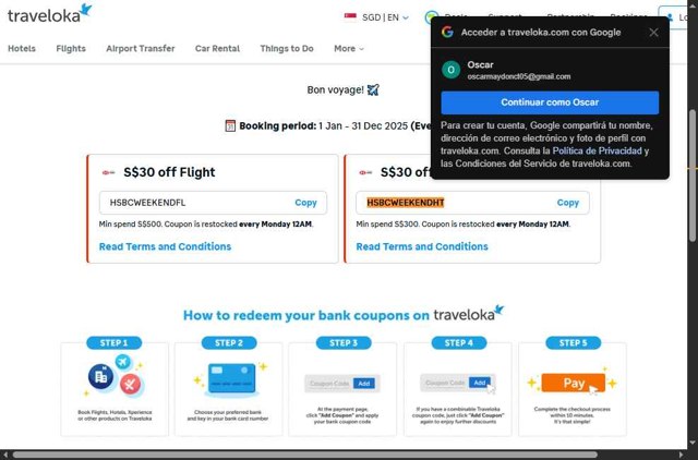 Traveloka checkout page showing Traveloka promo code box | Screenshot taken by SimplyCodes community member on Aug 25, 2025