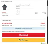 MG15SMS coupon verification screenshot