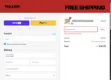 TraXion coupon verification screenshot