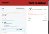 TraXion coupon verification screenshot