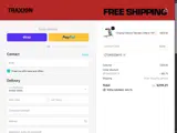 TraXion coupon verification screenshot
