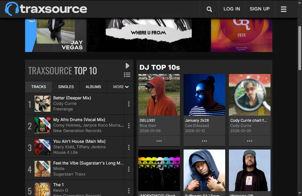 Traxsource checkout page showing Traxsource discount code box | Screenshot taken by SimplyCodes community member on Jan 13, 2026