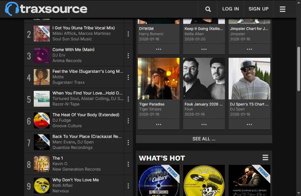 Traxsource checkout page showing Traxsource discount code box | Screenshot taken by SimplyCodes community member on Jan 22, 2026