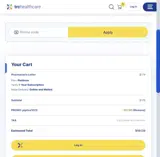 TRC Healthcare coupon verification screenshot