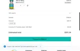 Treasure Coast Peptides coupon verification screenshot