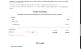 T125NL coupon verification screenshot