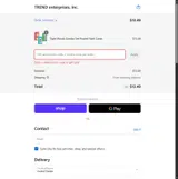 Trend Enterprises coupon verification screenshot