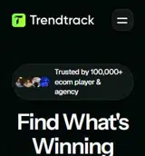 TrendTrack coupon verification screenshot