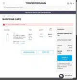 TricorBraun coupon verification screenshot