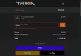 TRIKA10 coupon verification screenshot