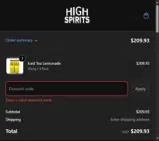 Trojan Horse Cannabis coupon verification screenshot