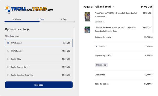 Troll and Toad checkout page showing Troll and Toad promo code box | Screenshot taken by SimplyCodes community member on Jun 13, 2025