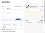 TropiClean coupon verification screenshot