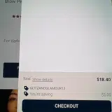 GLITZANDGLAMOUR13 coupon verification screenshot