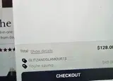 GLITZANDGLAMOUR13 coupon verification screenshot