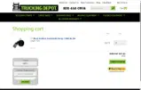 Trucking Depot coupon verification screenshot