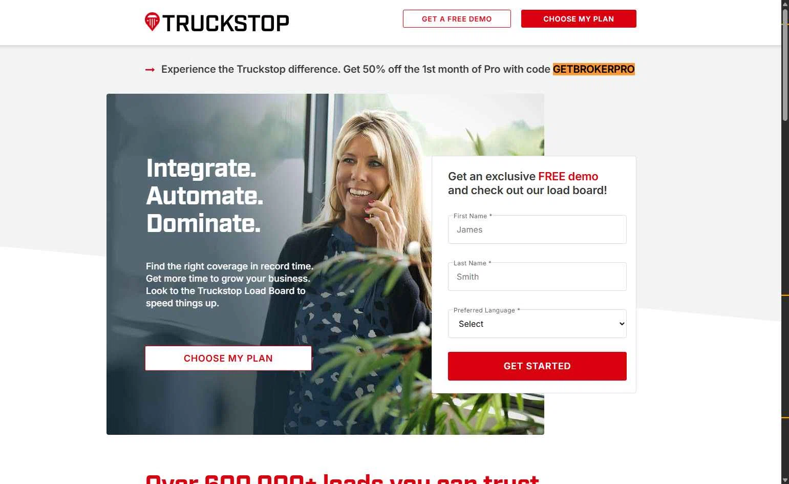 TRUCKSTOP checkout page showing TRUCKSTOP promo code box | Screenshot taken by SimplyCodes community member on Oct 12, 2025