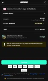 demand20 coupon verification screenshot
