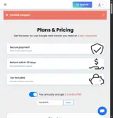 TRIALEND75 coupon verification screenshot