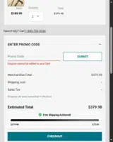 NIGHTMARE coupon verification screenshot