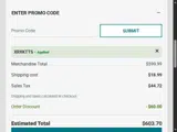XRXKTTS coupon verification screenshot