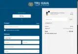 TRU KAVA coupon verification screenshot