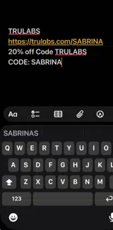 Trulabs coupon verification screenshot