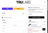 Trulabs coupon verification screenshot