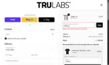 Trulabs coupon verification screenshot