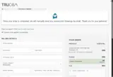 Truoba coupon verification screenshot