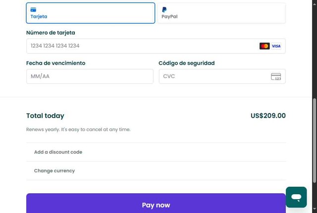 Trusted Housesitters checkout page showing Trusted Housesitters discount code box | Screenshot taken by SimplyCodes community member on Jun 29, 2025