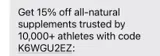 K6WGU2EZ coupon verification screenshot