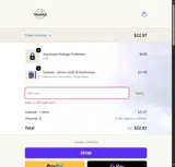 PPWILD25 coupon verification screenshot